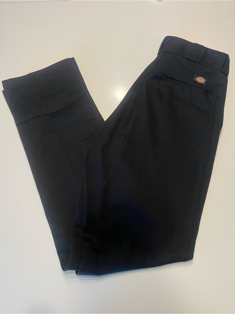 Dickies Men’s Black Straight-Leg Work Chinos